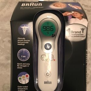 Braun forehead thermometer